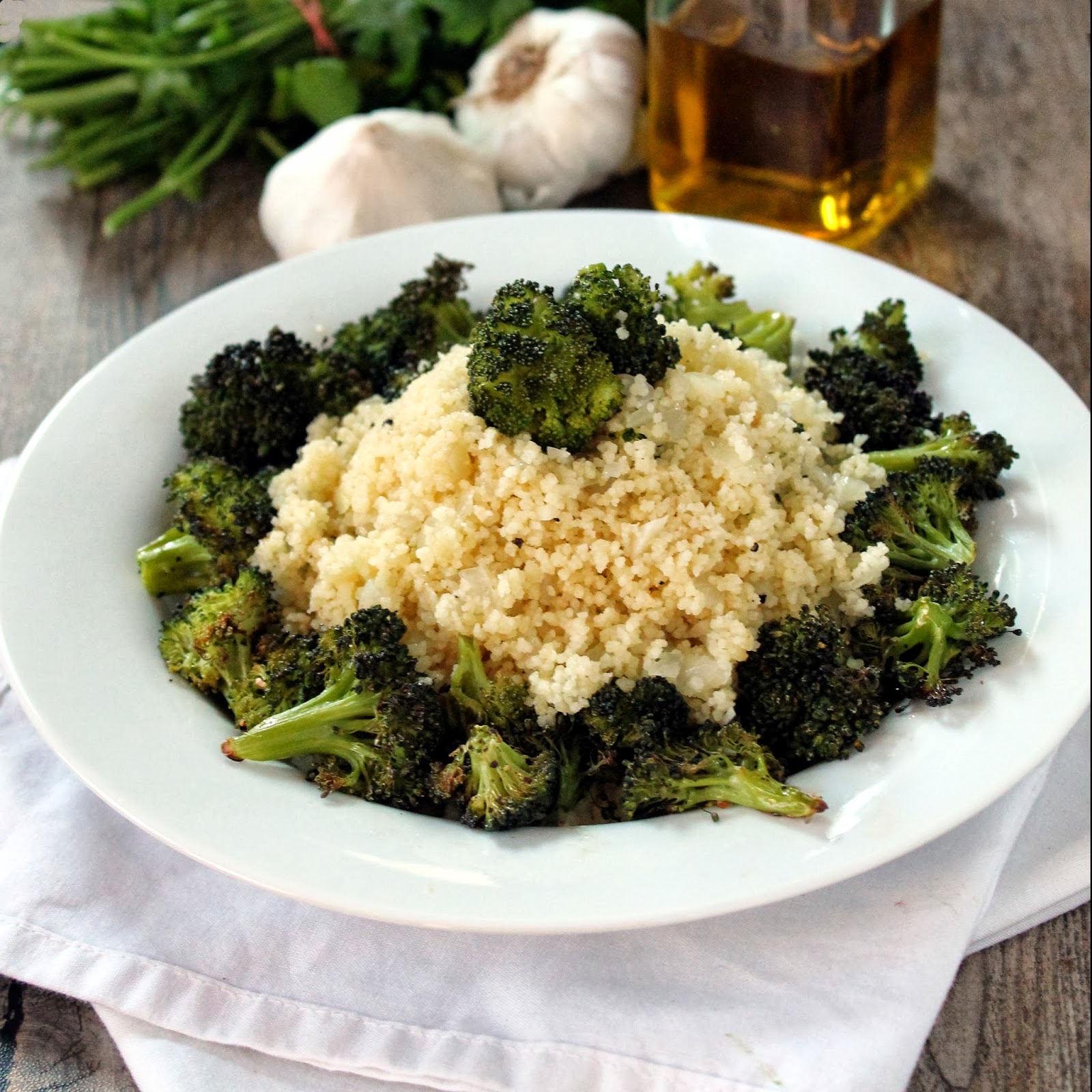 broccoli couscous pilaf