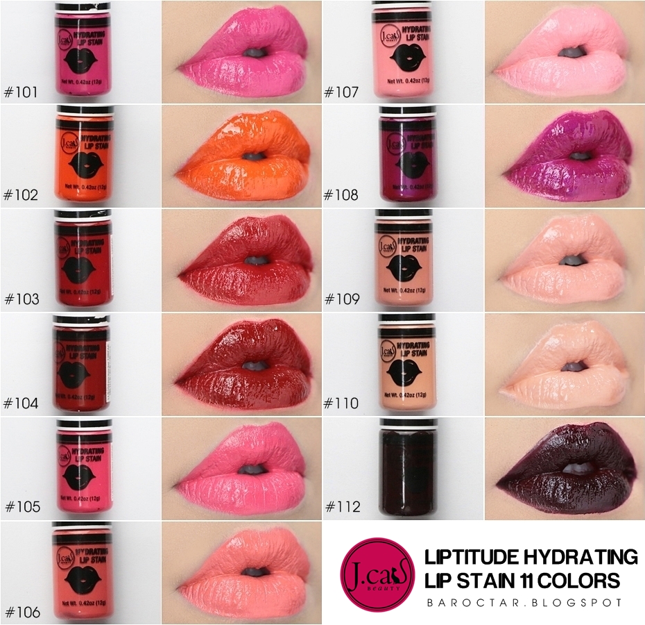 Review J Cat Liptitude 24/7 Hydrating Lip Stain วาวก็เริ่ด แมตต์ก็