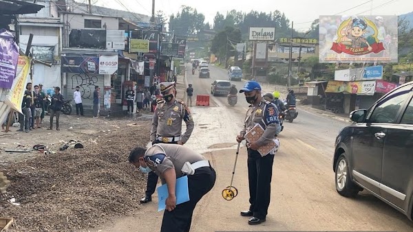 Kecelakaan di Puncak Bogor, 5 Orang Tewas