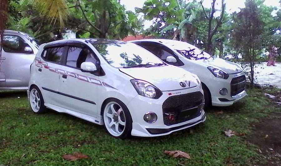 Kumpulan Foto Modifikasi Mobil Daihatsu Ayla Terbaru 