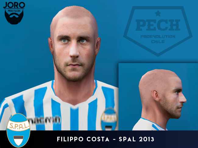 ultigamerz: PES 6 Filippo Costa (SPAL 2013) Face