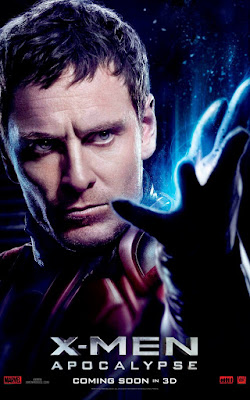 X-Men Apocalypse Magneto Michael Fassbender Poster