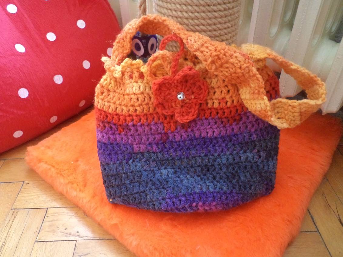 BECK to Vintage: 2 new crochet handbags...:))