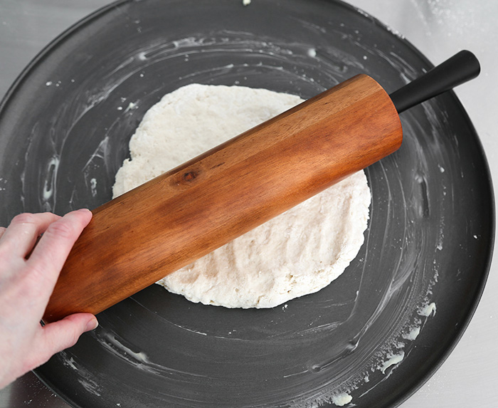 Breakfast Pizza with Biscuit Crust Sprinkle Bakes