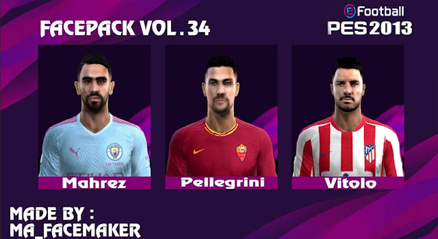 Pes 2013 Facepack Vol 34 2020 Kazemario Evolution
