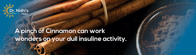 How a pinch of cinnamon restores the insulin level 