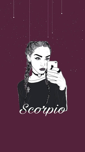 girly scorpio wallpaper