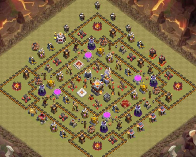 Base Town Hall 11 Clash of Clans War