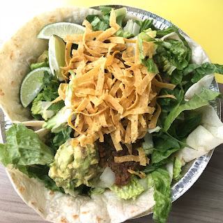 Costa Vida is a restaurant in Utah with vegan options. This is the veggie salad.