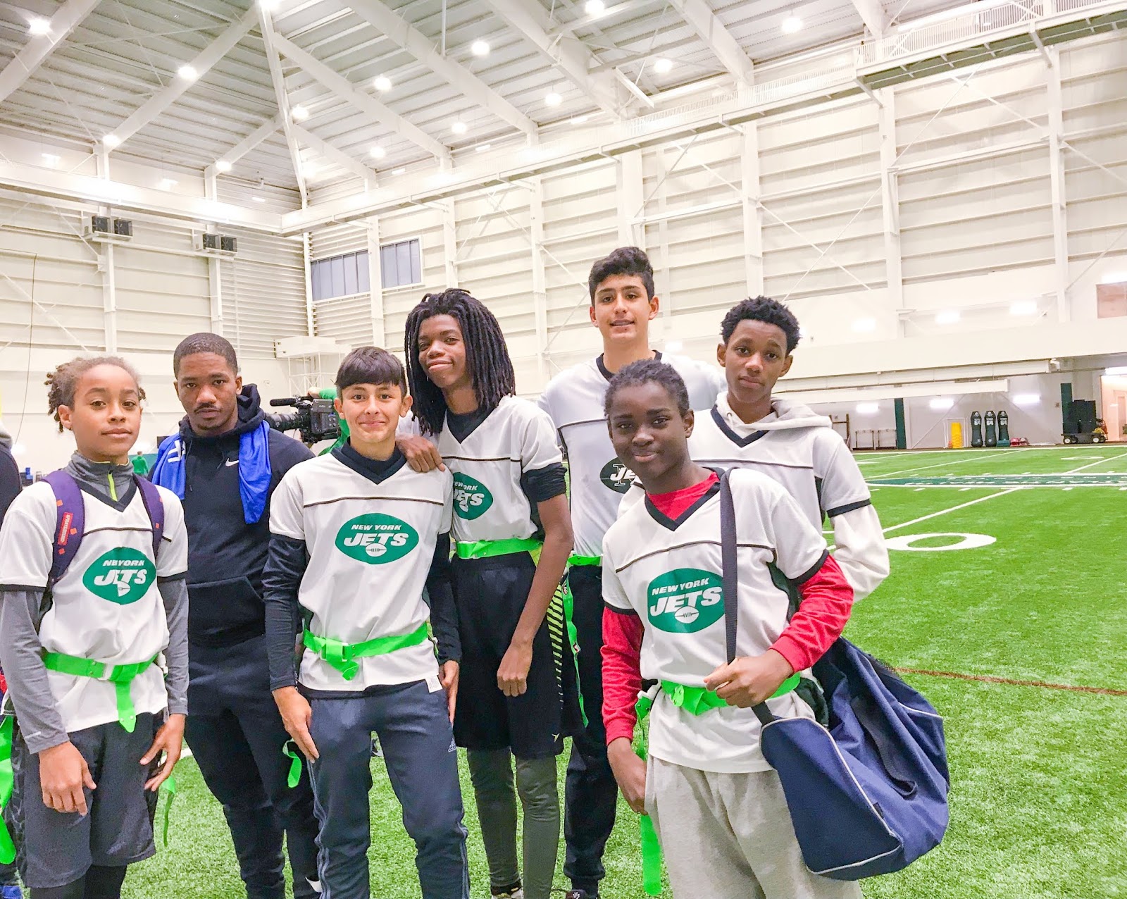 Dellah's Jubilation Over Three Thousand NYC Youth Play Flag Football