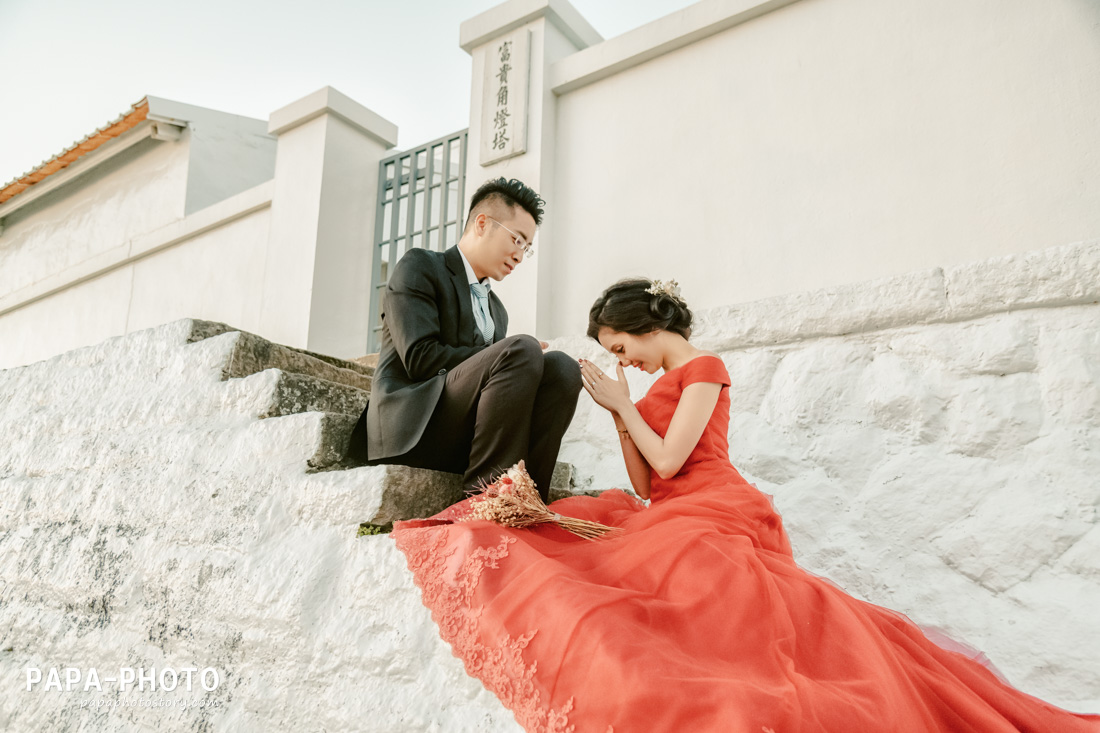 PAPA-PHOTO婚禮影像 老梅石槽婚紗 富貴角燈塔 自助婚紗 桃園婚紗推薦