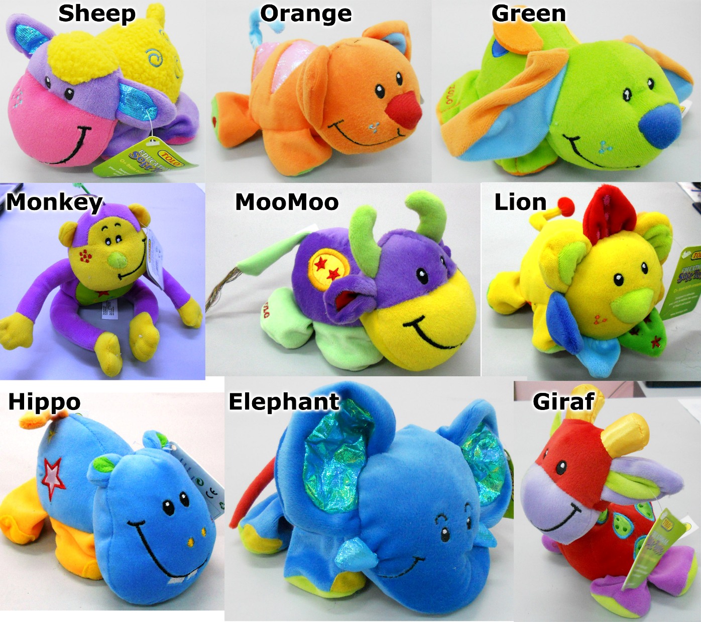BongBongIdea CUTE TOLO SOFT TOYS FOR BABY