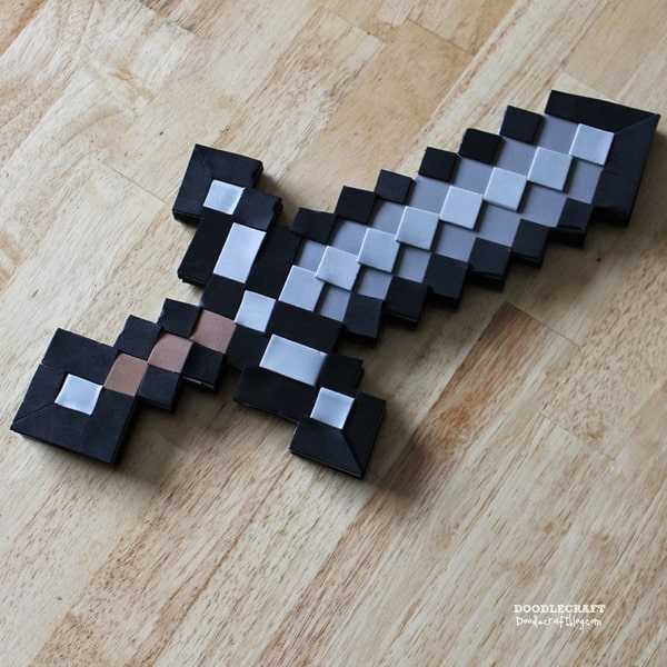 How to make a foam Minecraft sword DIY