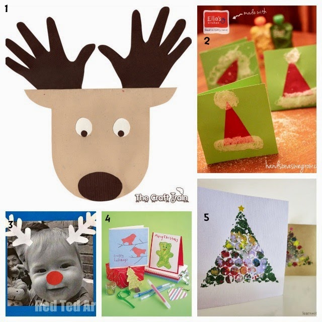 Learn With Play At Home 25 Christmas Card Ideas Kids Can Make