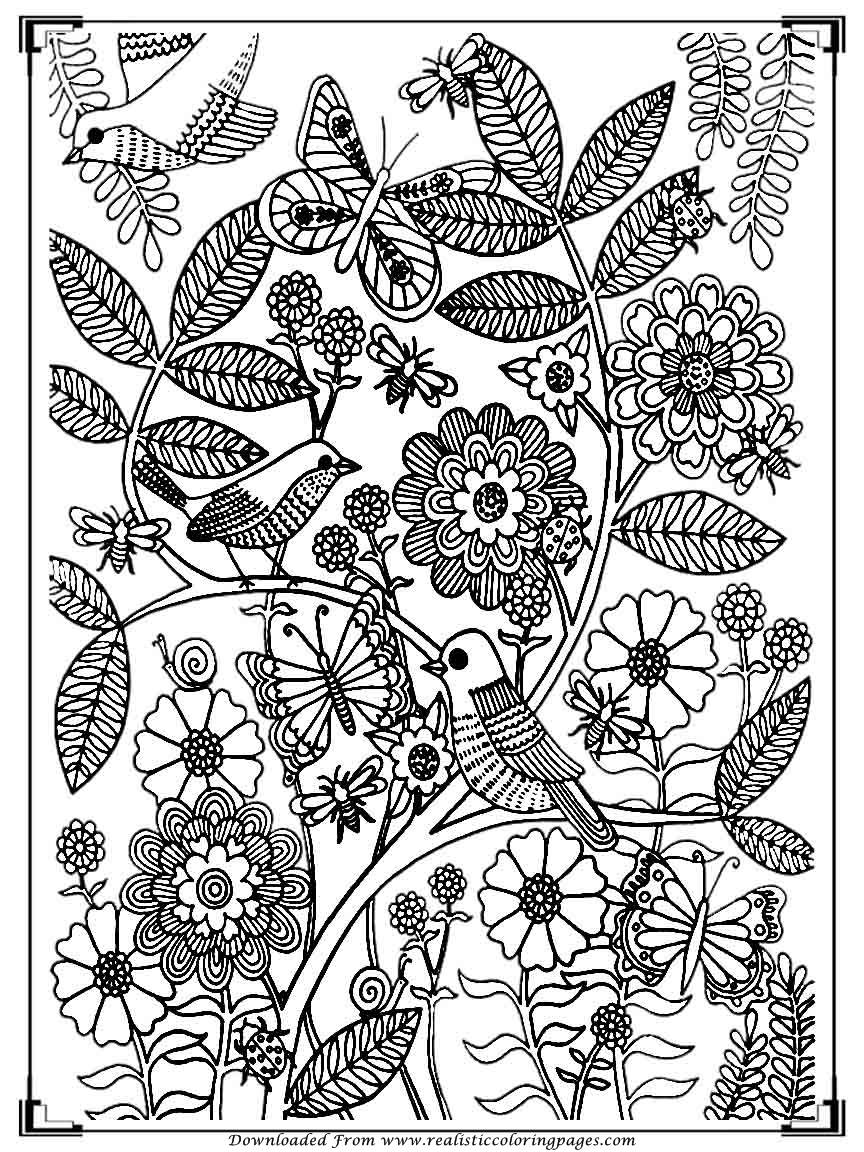 Coloring Pages For The Elderly - Free Coloring Page