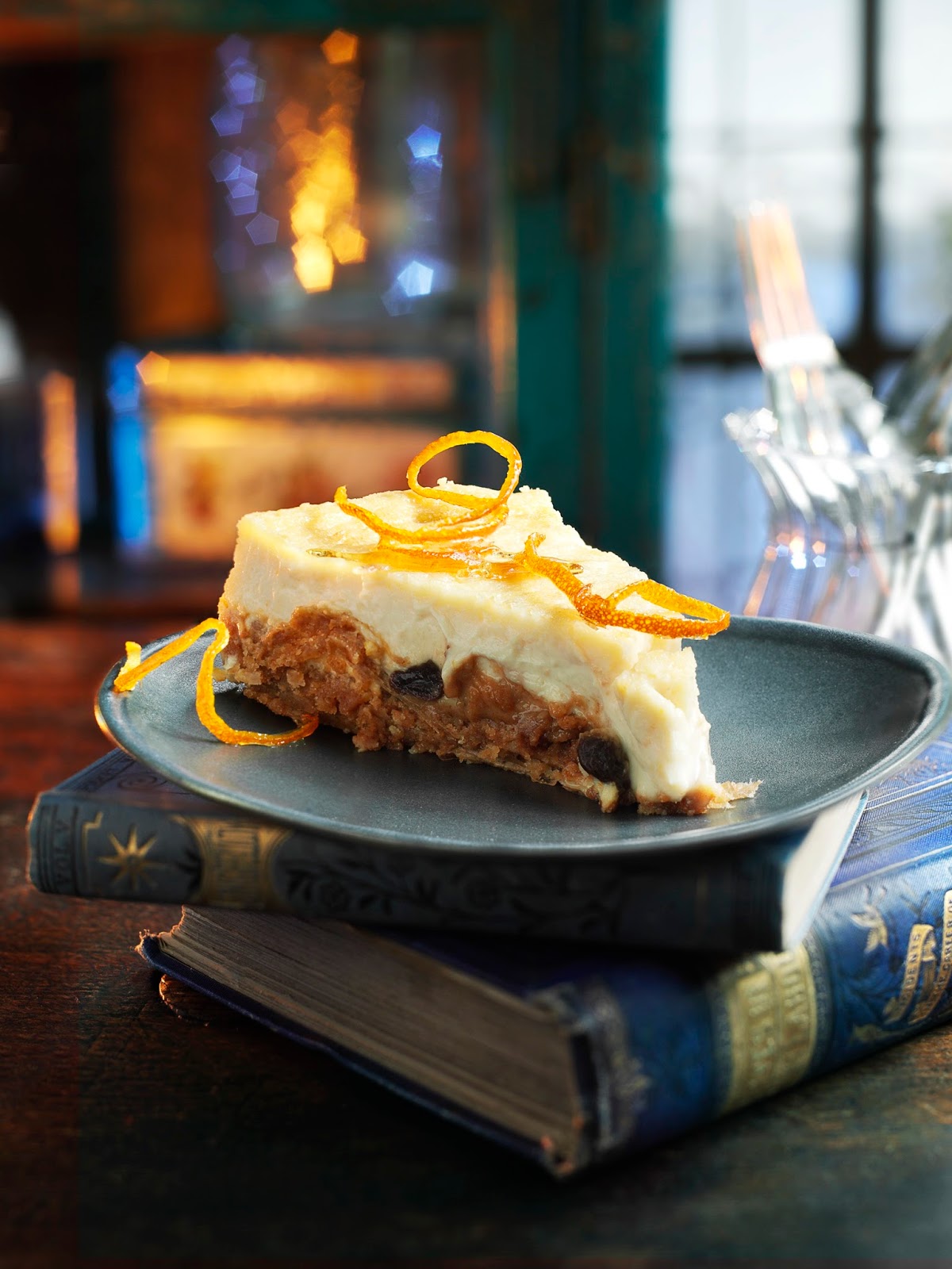 Christmas Pudding & Sherry Cheesecake.. Claire Justine