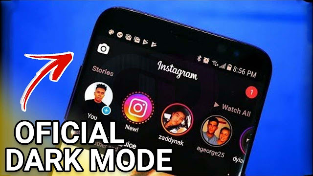 instagram dark mode android