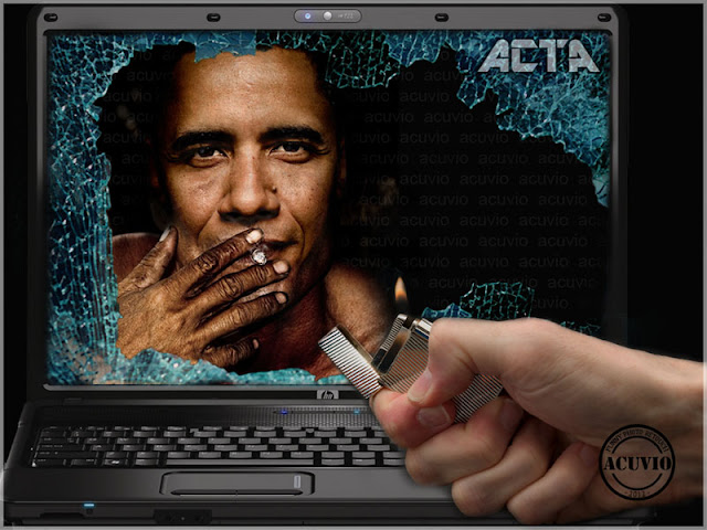 Funny photoBarack Obama ACTA