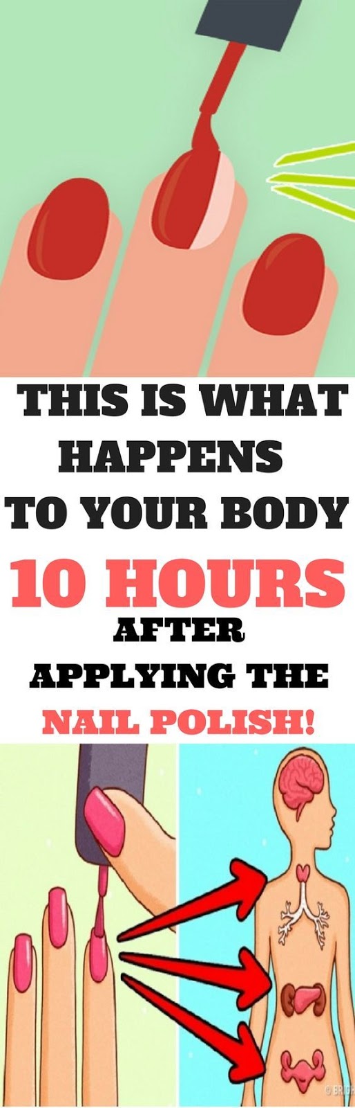 This Is What Happens To Your Body 10 Hours After Applying The Nail