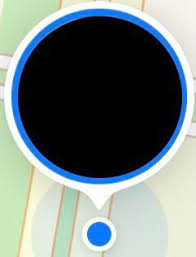 What is Blue Circle around the contacts picture in shared iPhone