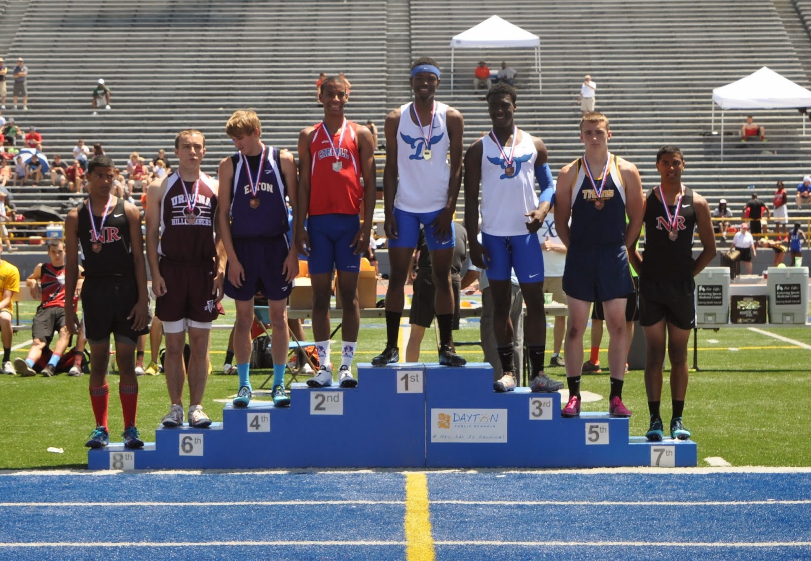 Dayton Dunbar ECHS Track & Field Regional Champions
