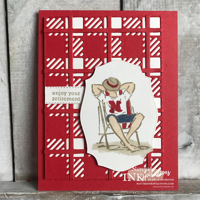 By Angie McKenzie for Kre8tors Blog Hop; Click READ or VISIT to go to my blog for details! Featuring the Best Year Bundle consisting of the Best Plaid Builder Dies and Best Year Stamp Set along with the Tasteful Labels Dies and A Good Man stamp set by Stampin' Up!; #bestyearbundle #bestyearstampset #bestplaidbuilderdies #tastefullabelsdies #agoodmanstampset #naturesinkspirations #coloringwithblends #alcoholmarkers #makingotherssmileonecreationatatime #cardtechniques #stampinup #handmadecards #masculinecards #kre8torsbloghop 