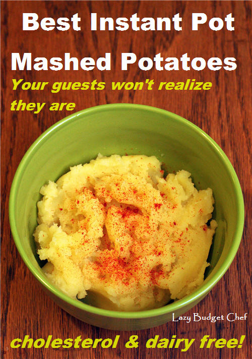 The Best Instant Pot Mashed Potato with Olive Oil Recipe