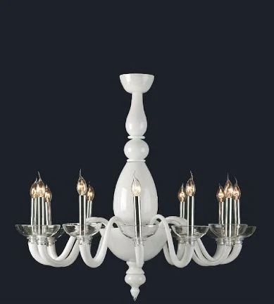 white-murano-chandelier-in-blown-glass