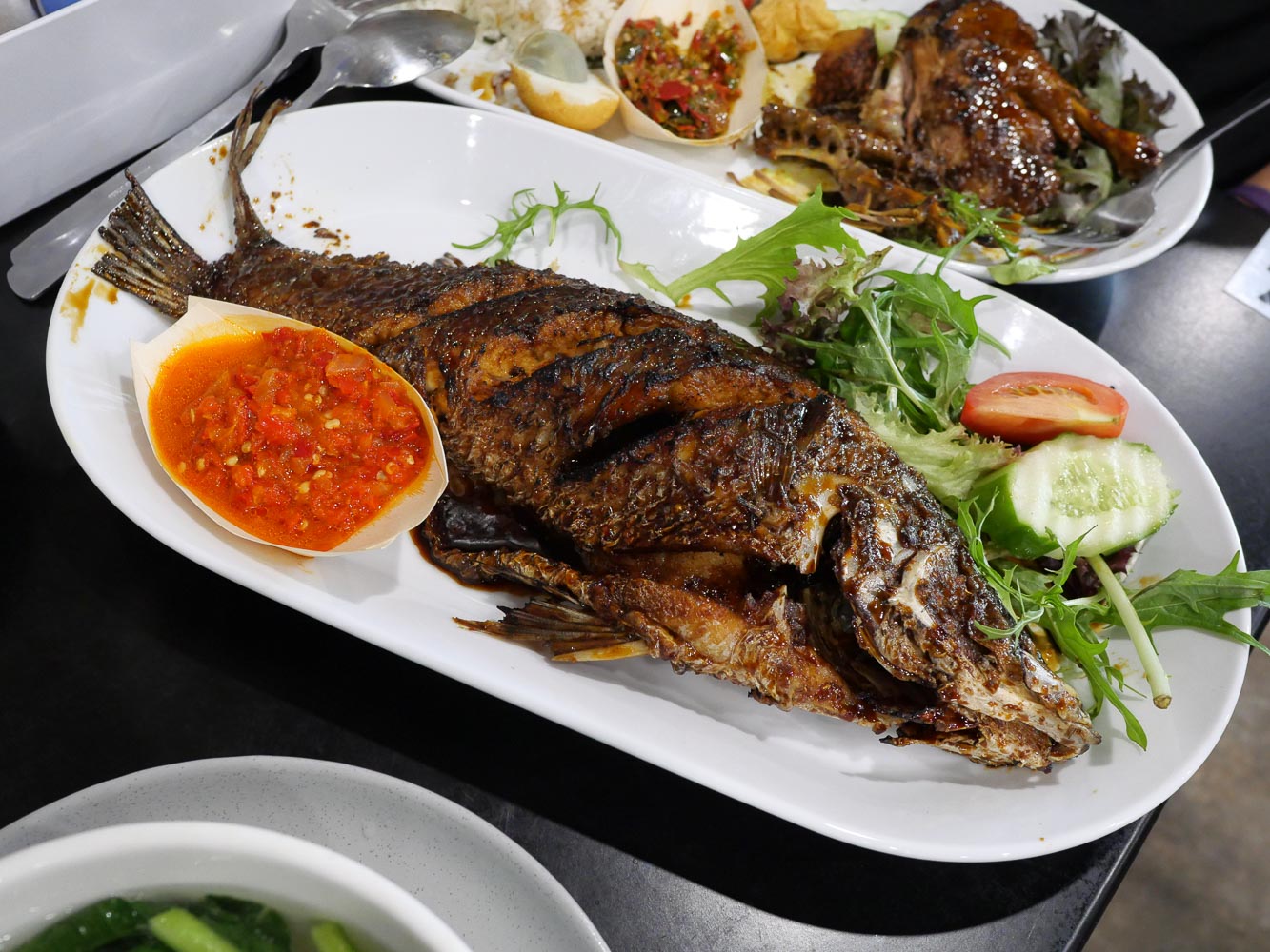 One ikan bakar