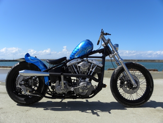Harley Davidson Shovelhead By Vida Motorcycle Hell Kustom