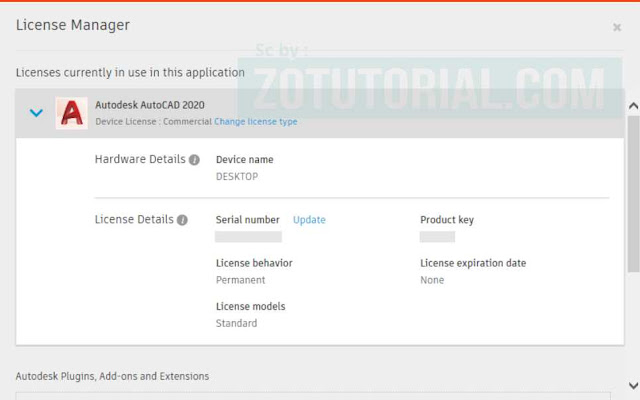 Cara Cek Status Lisensi/Aktivasi AutoCAD Terbaru