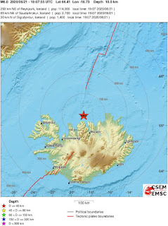 Cutremur puternic cu magnitudinea de 6,0 grade in regiunea Islandei