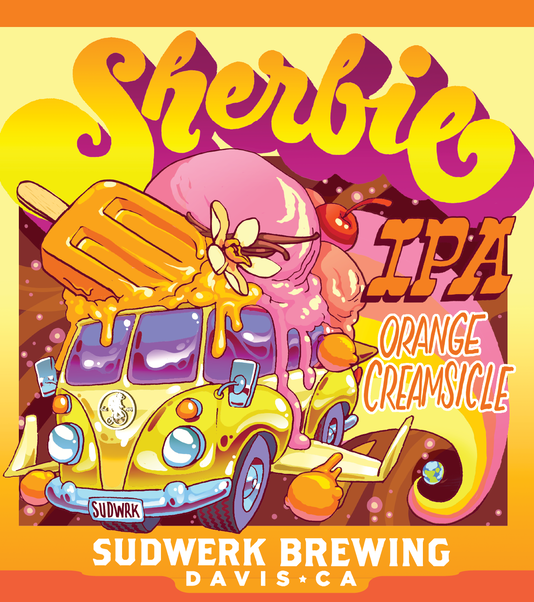 The Wine and Cheese Place Sudwerk Sherbie Orange Creamsicle IPA