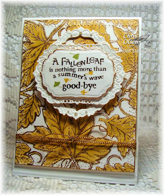 Our Daily Bread Designs, Autumn Blessings, Leaves Background, Chris Olsen Our Daily Bread Designs, Autumn Blessings, Leaves Background, Chris Olsen