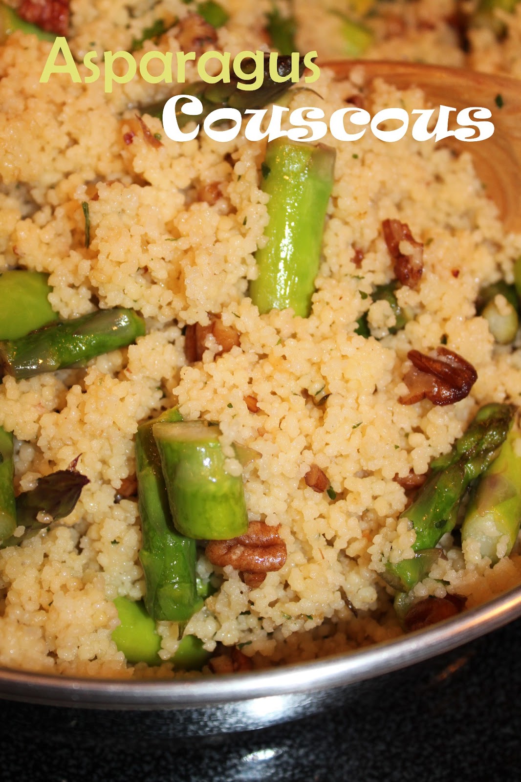 The Harris Sisters Asparagus Couscous