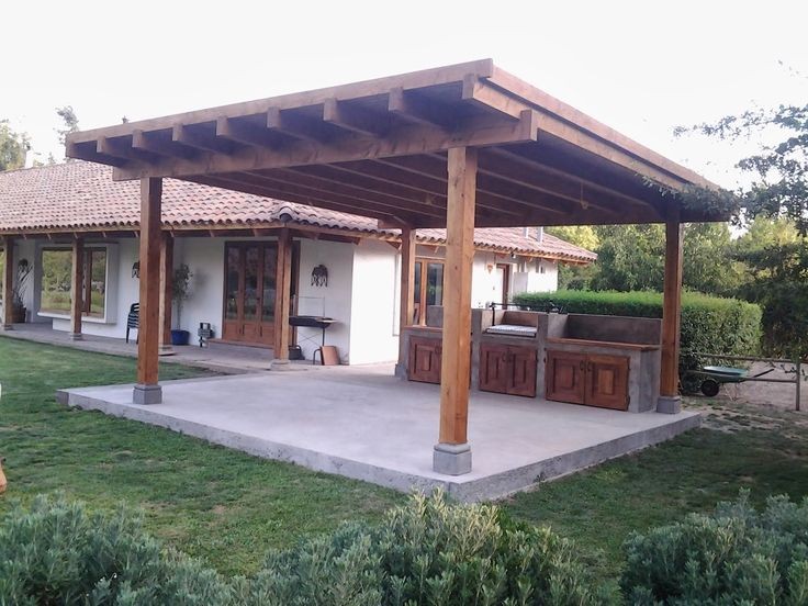Ideas para añadir un tejado al patio o jardin