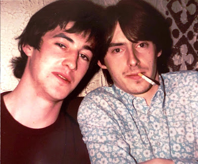 Paul Malone and Paul Weller at the Sound Affects Tour Party