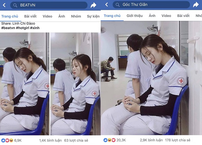 Chân dung nữ y tá Nghệ An ngủ gật nổi tiếng khắp MXH, vì quá xinh!