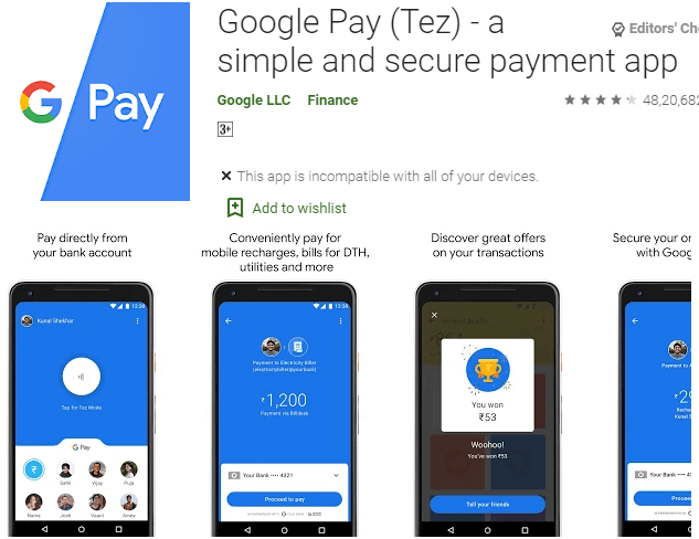 Google Pay (GPay)