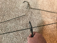 Cutting the coat hanger