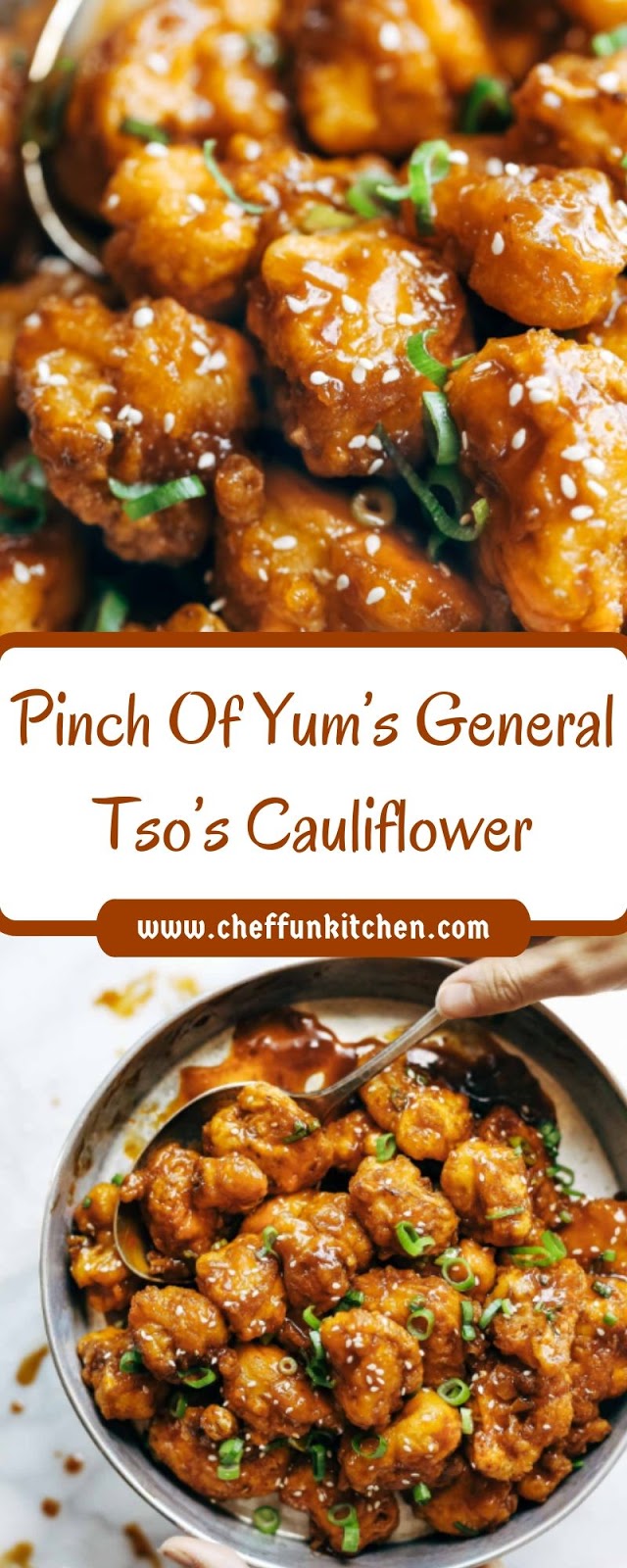 Pinch Of Yum’s General Tso’s Cauliflower Pinch Of Yum’s General Tso’s Cauliflower