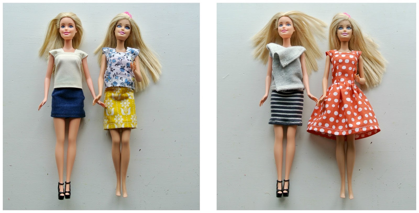 Betere By MiekK: Barbie Kleertjes maken RH-53