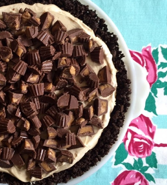 Euna Mae's chocolate peanut butter dream pie