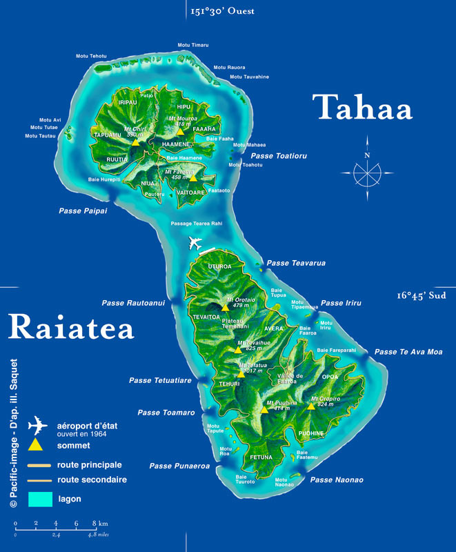 Tahiti, ses îles et autres bouts du monde: Raiatea, the Sacred Island