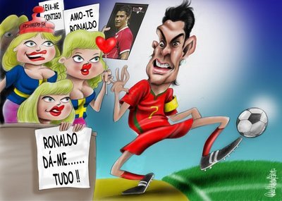 11 EAGLE: Cristiano Ronaldo fun cartoon