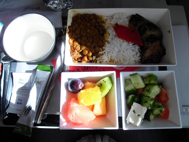  vegan and Vegetarian meals with Turkish Airlines