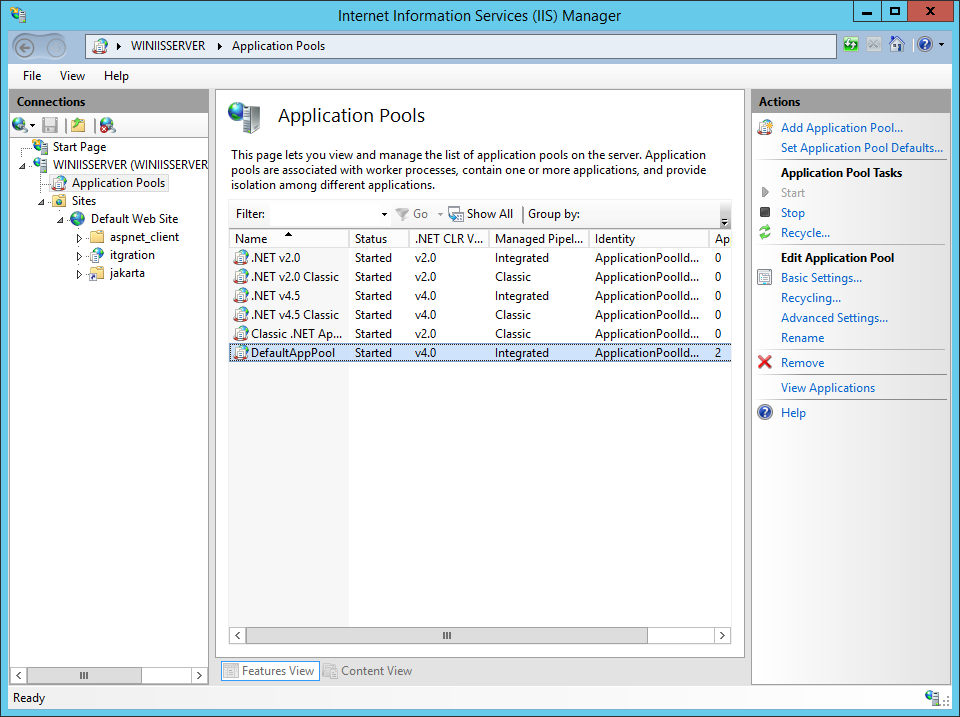 IT Consulting Configuring TomcatConnector for IIS 8
