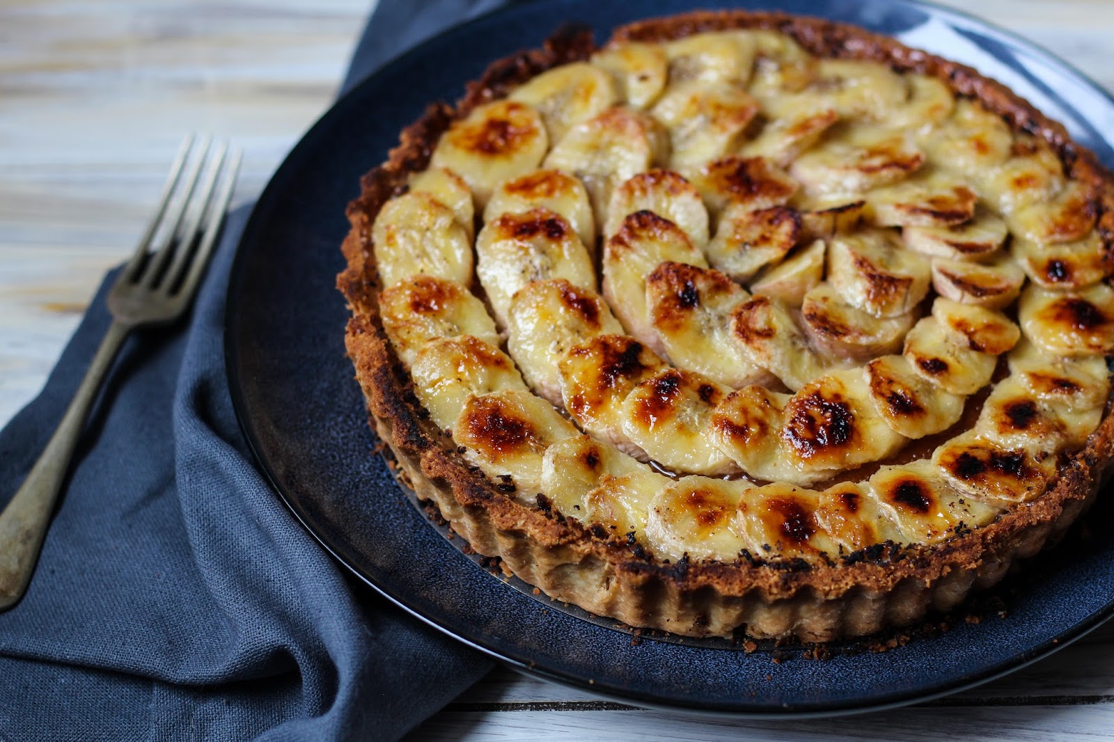 The Spoon and Whisk: Caramelised Banana Tart
