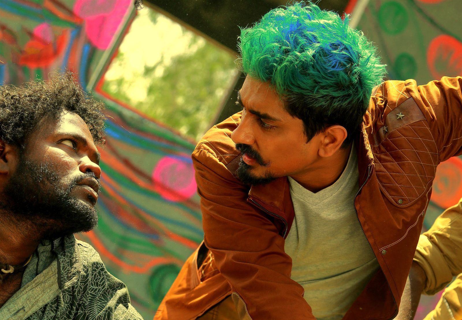 Whats with Siddharths blue hair in Jil Jung Juk  Tamil Movie News   Times of India