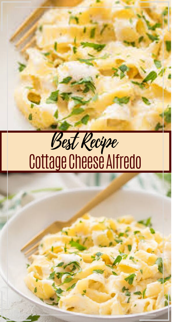Cottage Cheese Alfredo healthyfood dietketo breakfast food
